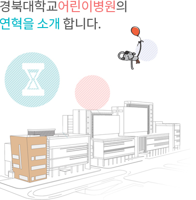 경북대학교어린이병원의 연혁을 소개합니다.